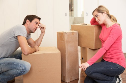 Furniture moving and setup support for an Ealing office move