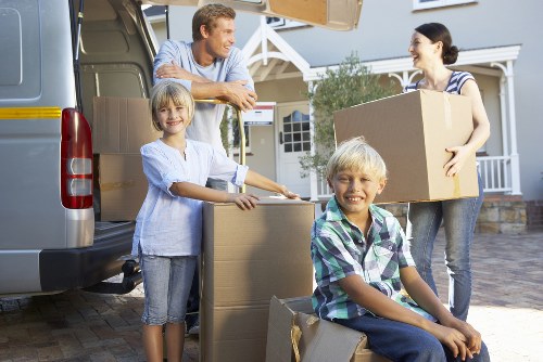 Careful packing and furniture protection for a home move in Ealing