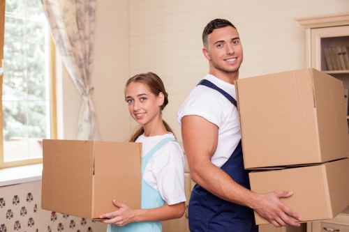 Business office move planning and packing support in Ealing