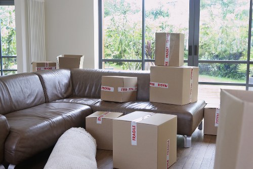 Local movers assisting with a flat move in Ealing